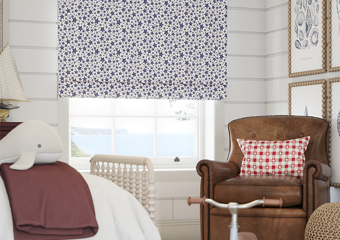 Whaley Great, Star Splash Shore - Twist&Fit Roman Blind - Image 5